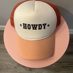 Orange and Cream Trucker Hat